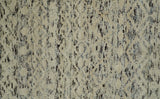 9x12 Hand Knotted Beige and Brown Modern Contemporary Southwestern Tribal Trellis Recycled Silk Area Rug