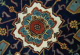 9x12 Premium Fine Hand Knotted Blue, Brown and Ivory Traditional wool Area Rug