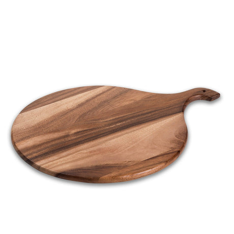 Acacia Wood Cutting/ Charcuterie Board - Large Round-Parc Decor