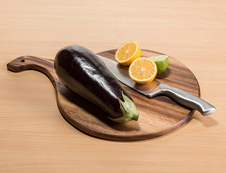 Acacia Wood Cutting/ Charcuterie Board - Medium Round-Parc Decor