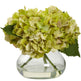Artificial Blooming Hydrangea in Vase-Parc Decor