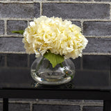 Artificial Blooming Hydrangea in Vase-Parc Decor