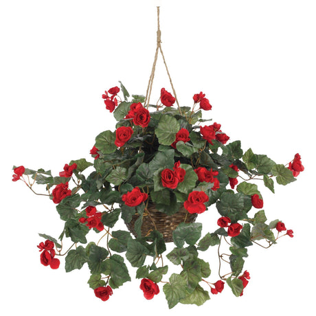 Begonia Hanging Basket-Parc Decor