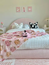 Black Ghost Pillow Cover-Parc Decor