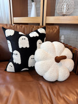 Black Ghost Pillow Cover-Parc Decor