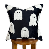 Black Ghost Pillow Cover-Parc Decor