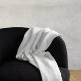 Blissful Bamboo Waffle Throw Blanket-Parc Decor