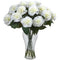 Blooming Carnation Arrangement w/Vase-Parc Decor