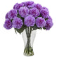Blooming Carnation Arrangement w/Vase-Parc Decor
