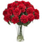 Blooming Carnation Arrangement w/Vase-Parc Decor