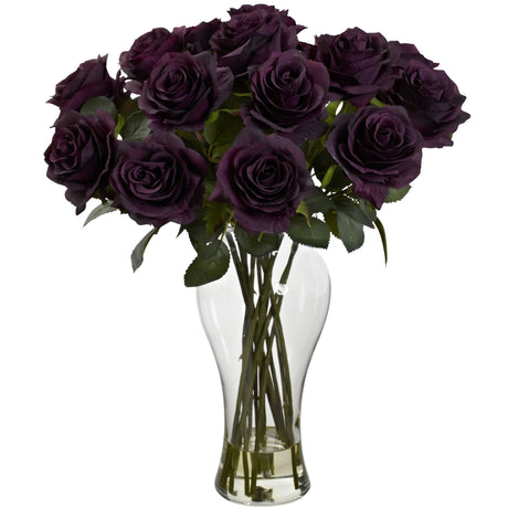 Blooming Roses w/Vase-Parc Decor