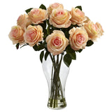 Blooming Roses w/Vase-Parc Decor