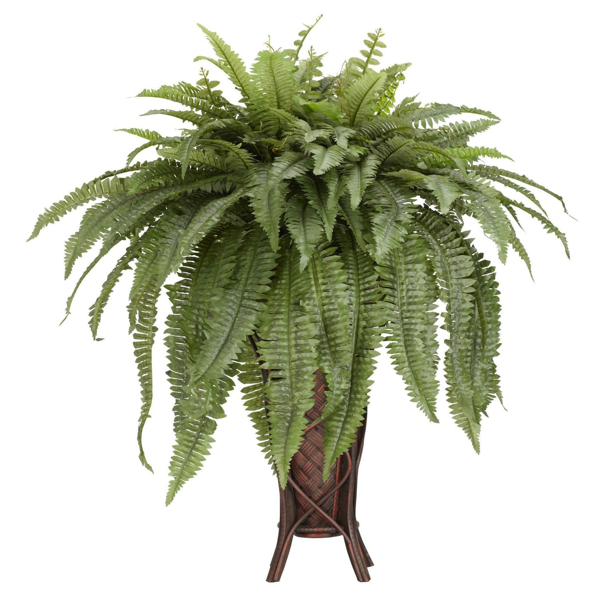 Boston Fern w/Stand Silk Plant-Parc Decor