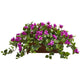 Bougainvillea Artificial Plant in Decorative Planter-Parc Decor