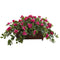 Bougainvillea Artificial Plant in Decorative Planter-Parc Decor