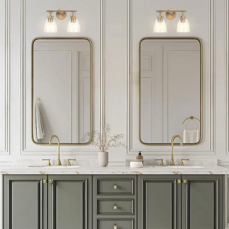 Brilliance Modern Farmhouse 2-Light Vanity Light-Parc Decor