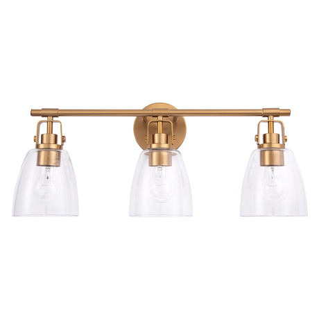 Brilliance Modern Farmhouse 3-Light Vanity Light-Parc Decor