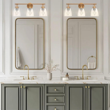 Brilliance Modern Farmhouse 3-Light Vanity Light-Parc Decor