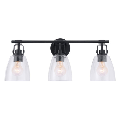 Brilliance Modern Farmhouse 3-Light Vanity Light-Parc Decor