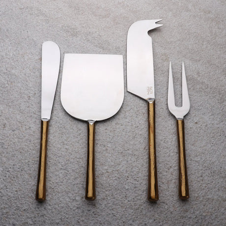 CAMELLIA CHEESE KNIVES 4 PC. SET-Parc Decor