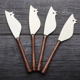 CAMELLIA RATONCITO CHEESE SPREADER/KNIFE 4 PC. SET-Parc Decor