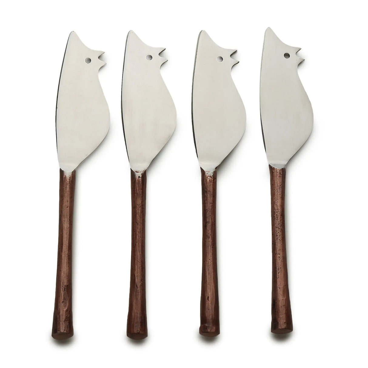 CAMELLIA RATONCITO CHEESE SPREADER/KNIFE 4 PC. SET-Parc Decor