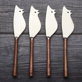 CAMELLIA RATONCITO CHEESE SPREADER/KNIFE 4 PC. SET-Parc Decor