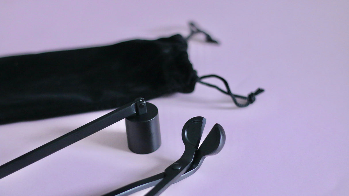 Candle Care Set- 3 Piece Trimmer & Snuffer Set-Parc Decor