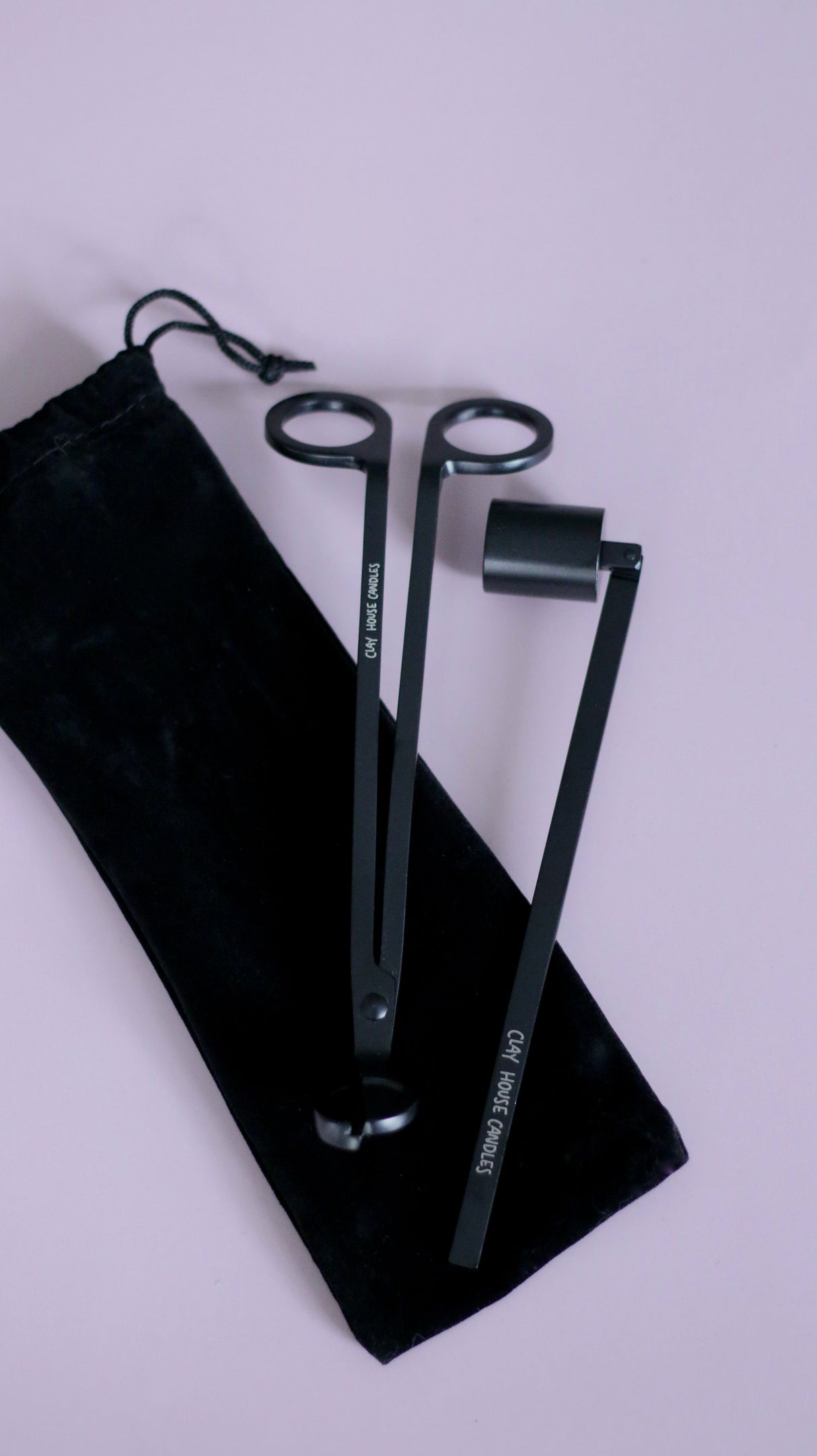 Candle Care Set- 3 Piece Trimmer & Snuffer Set-Parc Decor