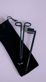 Candle Care Set- 3 Piece Trimmer & Snuffer Set-Parc Decor