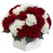 Carnation Arrangement w/Vase-Parc Decor