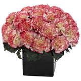 Carnation Arrangement w/Vase-Parc Decor