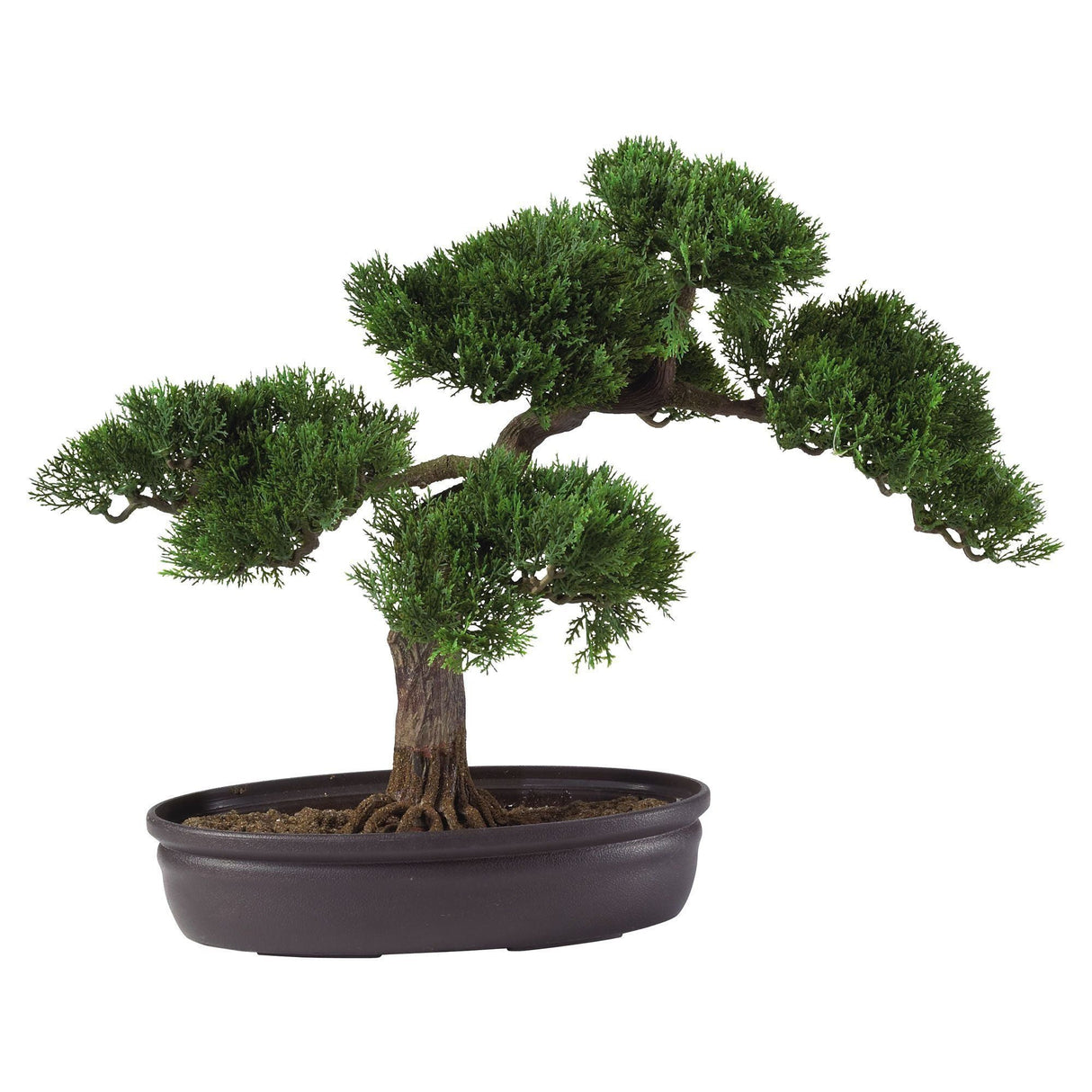 Cedar Bonsai 16" Silk Plant"-Parc Decor