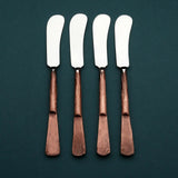 Celia Butter Knife/Cheese Spreader 4 Pc. Set-Parc Decor