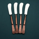 Celia Butter Knife/Cheese Spreader 4 Pc. Set-Parc Decor