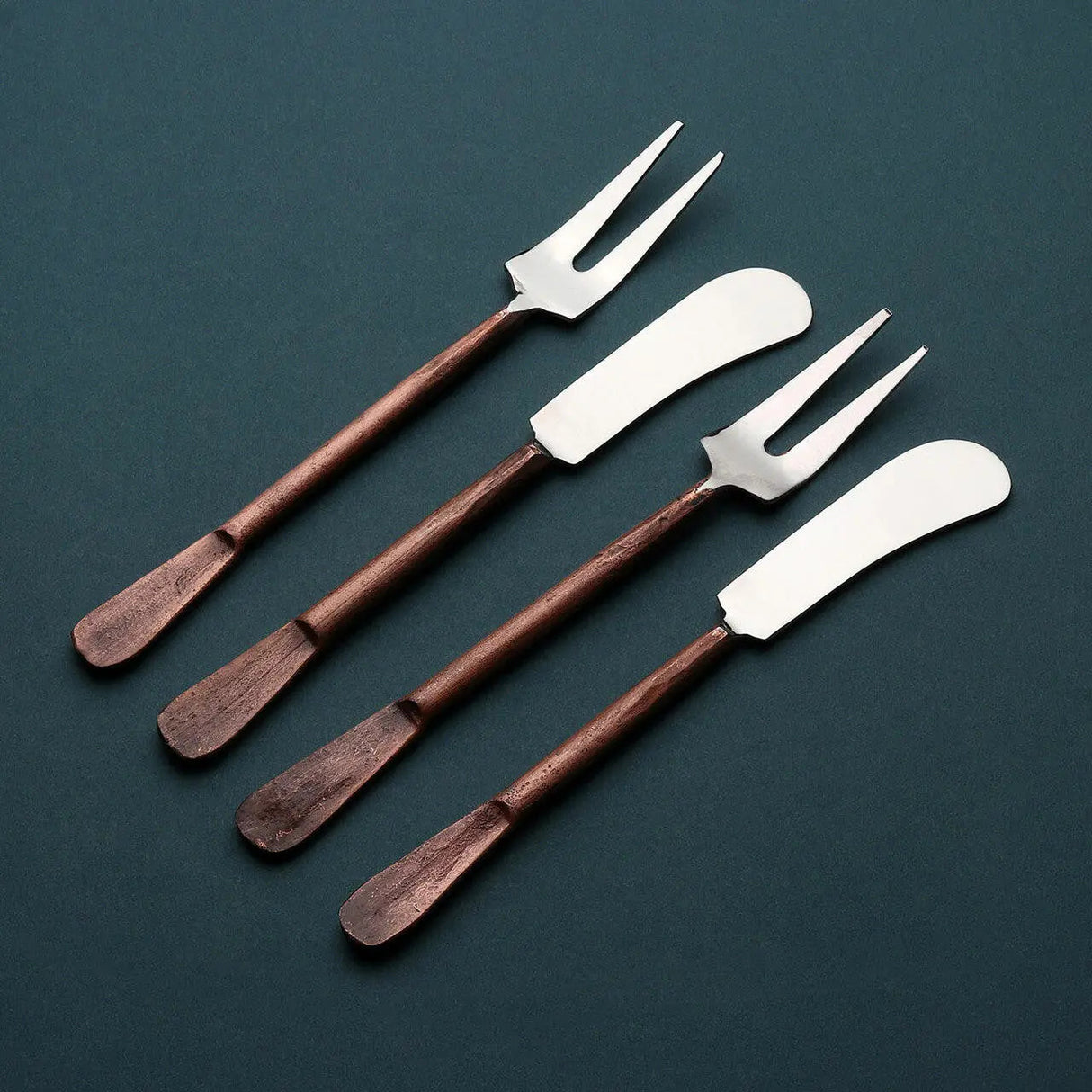 Celia Cheese Fork & Spreader Set-Parc Decor