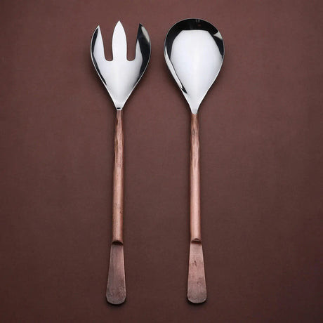 Celia Salad Serving 2 Pc. Set-Parc Decor