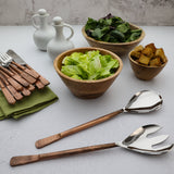 Celia Salad Serving 2 Pc. Set-Parc Decor