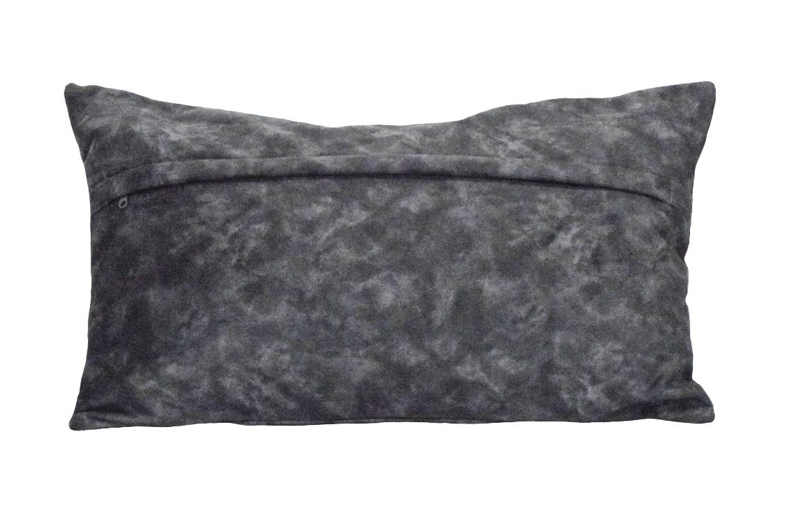 Charcoal Square and Lumbar Luxury Velvet Pillow | TRDPL03-Parc Decor