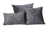 Charcoal Square and Lumbar Luxury Velvet Pillow | TRDPL03-Parc Decor