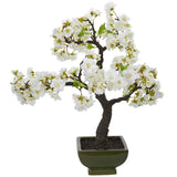 Cherry Blossom Bonsai Artificial Tree-Parc Decor