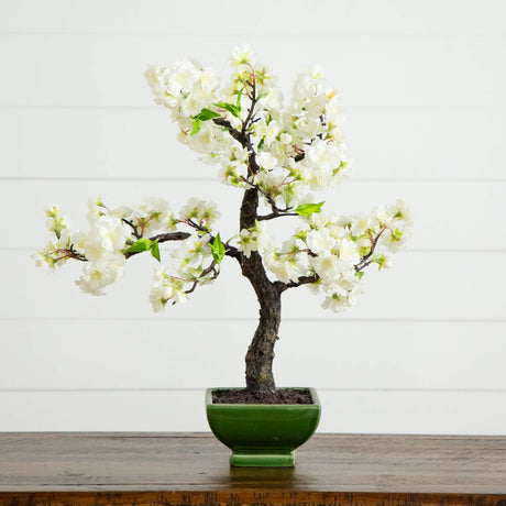 Cherry Blossom Bonsai Artificial Tree-Parc Decor