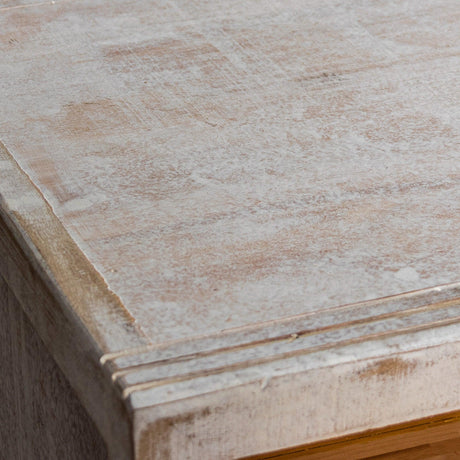 Classic Modern 1-Drawer Solid Wood White Nightstand Side Table-Parc Decor