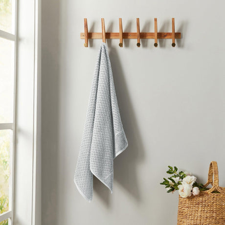Cotton Diamond Waffle Weave Bath Towel Set – Grayson Collection-Parc Decor