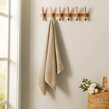 Cotton Diamond Waffle Weave Bath Towel Set – Grayson Collection-Parc Decor