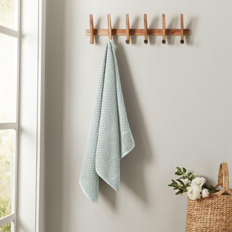 Cotton Diamond Waffle Weave Bath Towel Set – Grayson Collection-Parc Decor