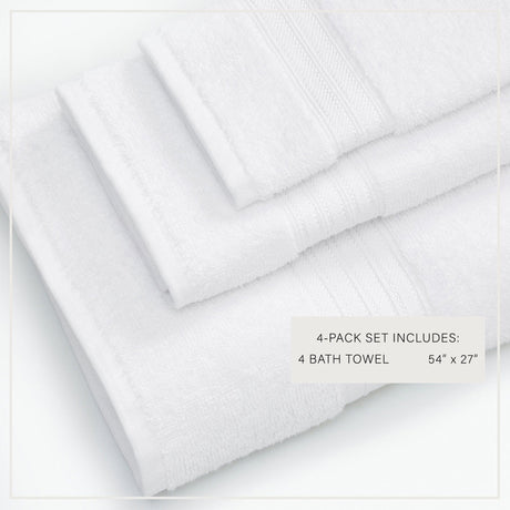 Cotton Terry Bath Towel Set – Cooper Collection-Parc Decor