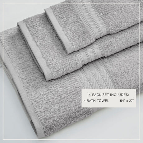 Cotton Terry Bath Towel Set – Cooper Collection-Parc Decor