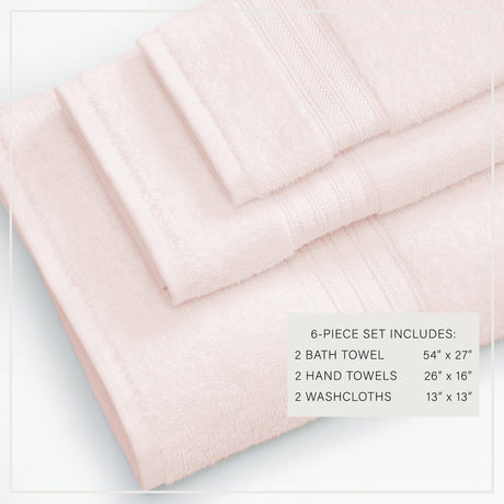 Cotton Terry Bath Towel Set – Cooper Collection-Parc Decor