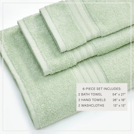 Cotton Terry Bath Towel Set – Cooper Collection-Parc Decor